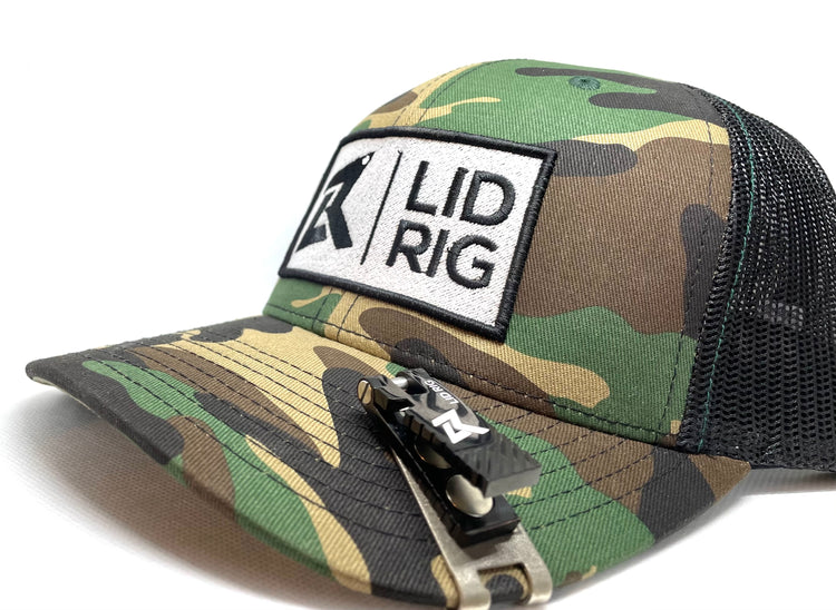 Camo Lid: Adjustable Snapback - Lid Rig