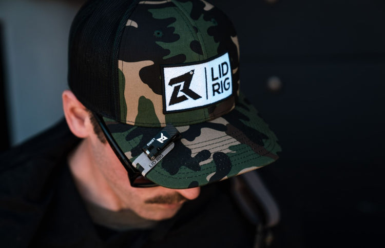 Camo Lid: Adjustable Snapback - Lid Rig