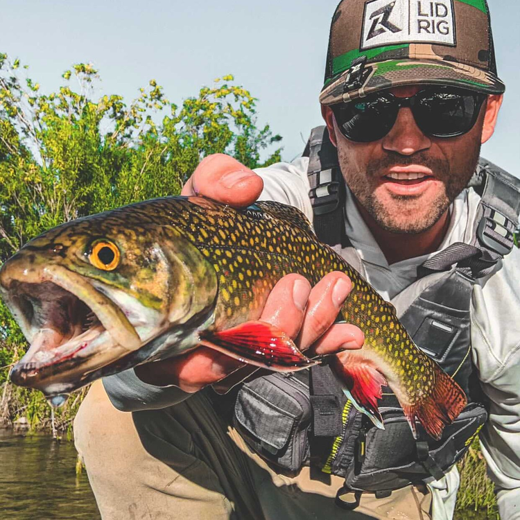 Green Camo/ Black Trucker-Lid