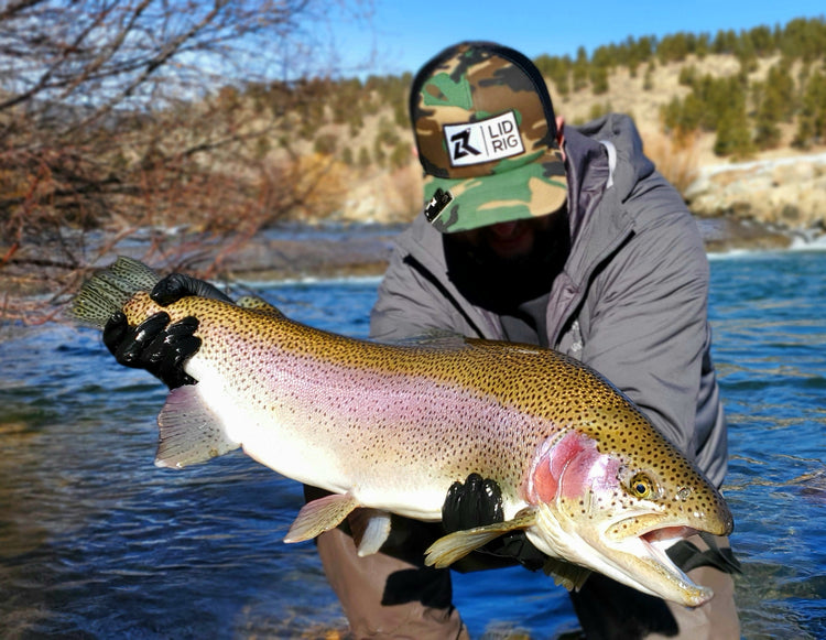 Green Camo/ Black Trucker-Lid
